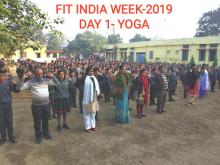 FIT INDIA WEEK-2019 DAY 1